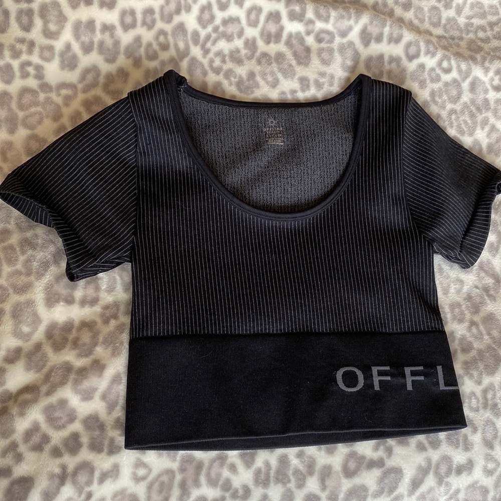 Aerie offline workout top
